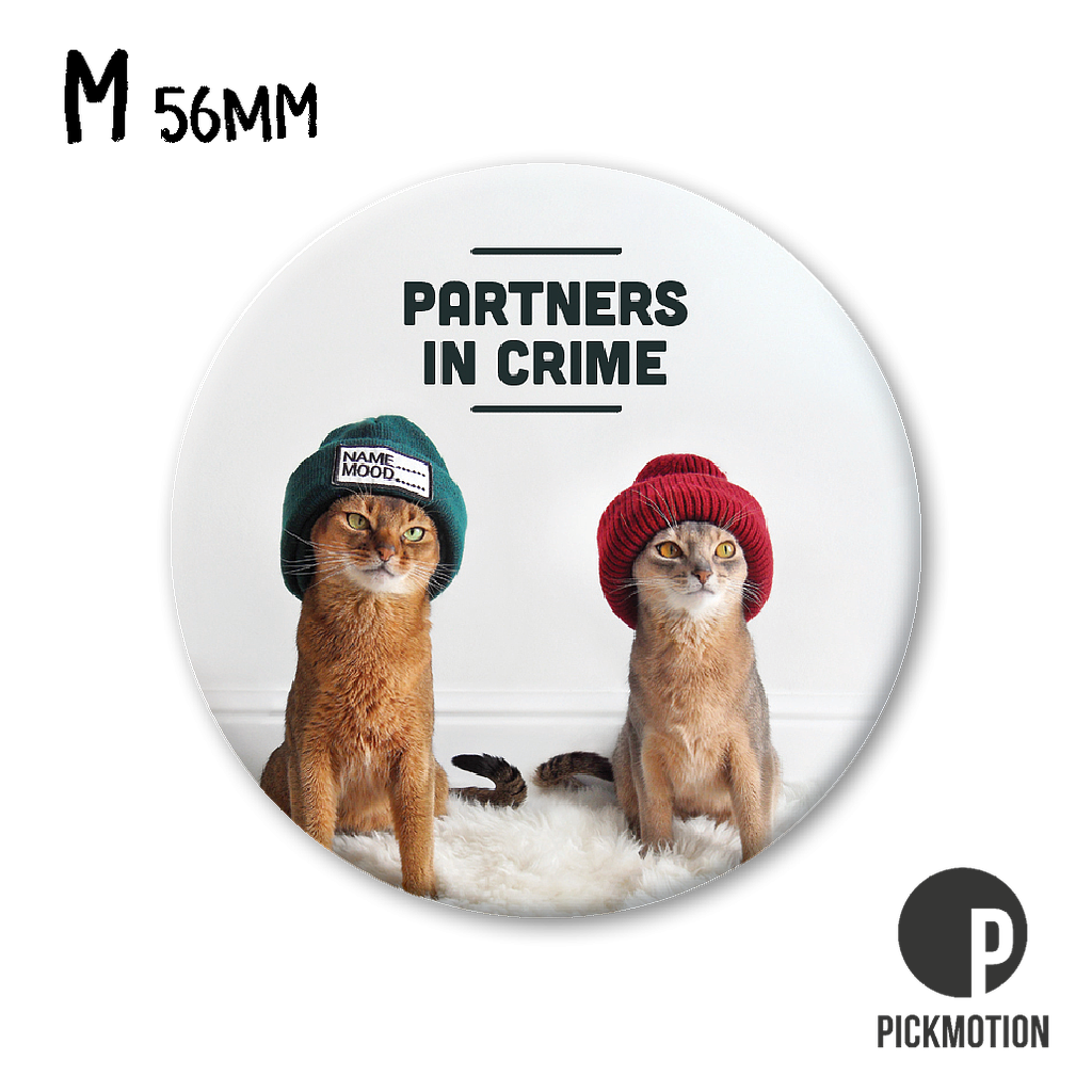 Magneetti M Pickmotion - Kissat, Partners in crime