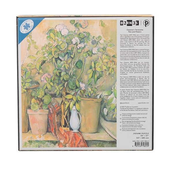 Palapeli Paperblanks - Cezanne's Terracotta Pots and Flowers