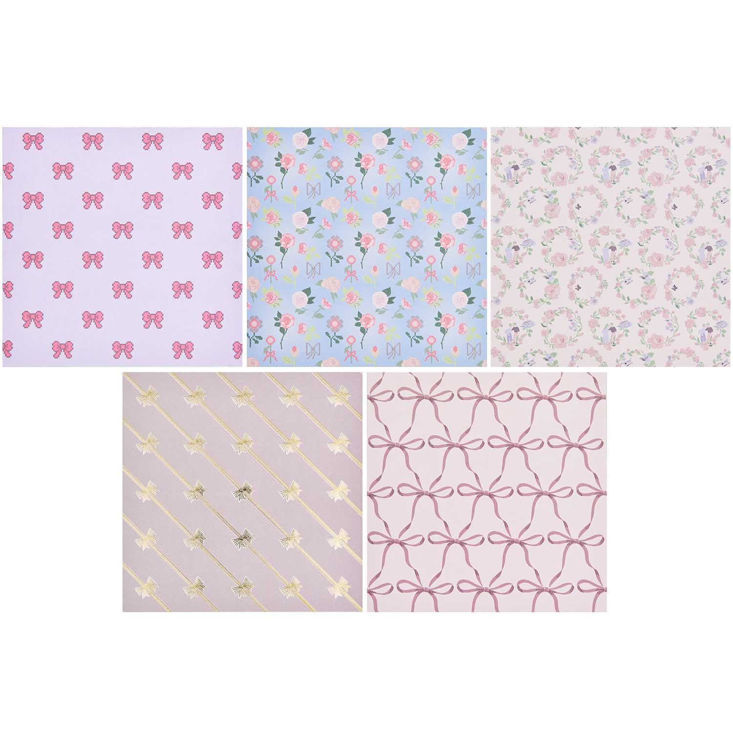 Origamipaperi 50 kpl Rico Design - La Vie en Rose