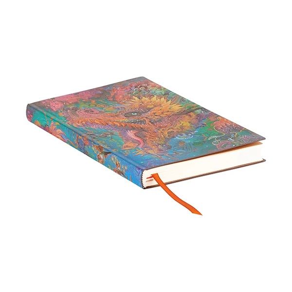 Pistemuistikirja Paperblanks Maxi Flexi - Humming Dragon