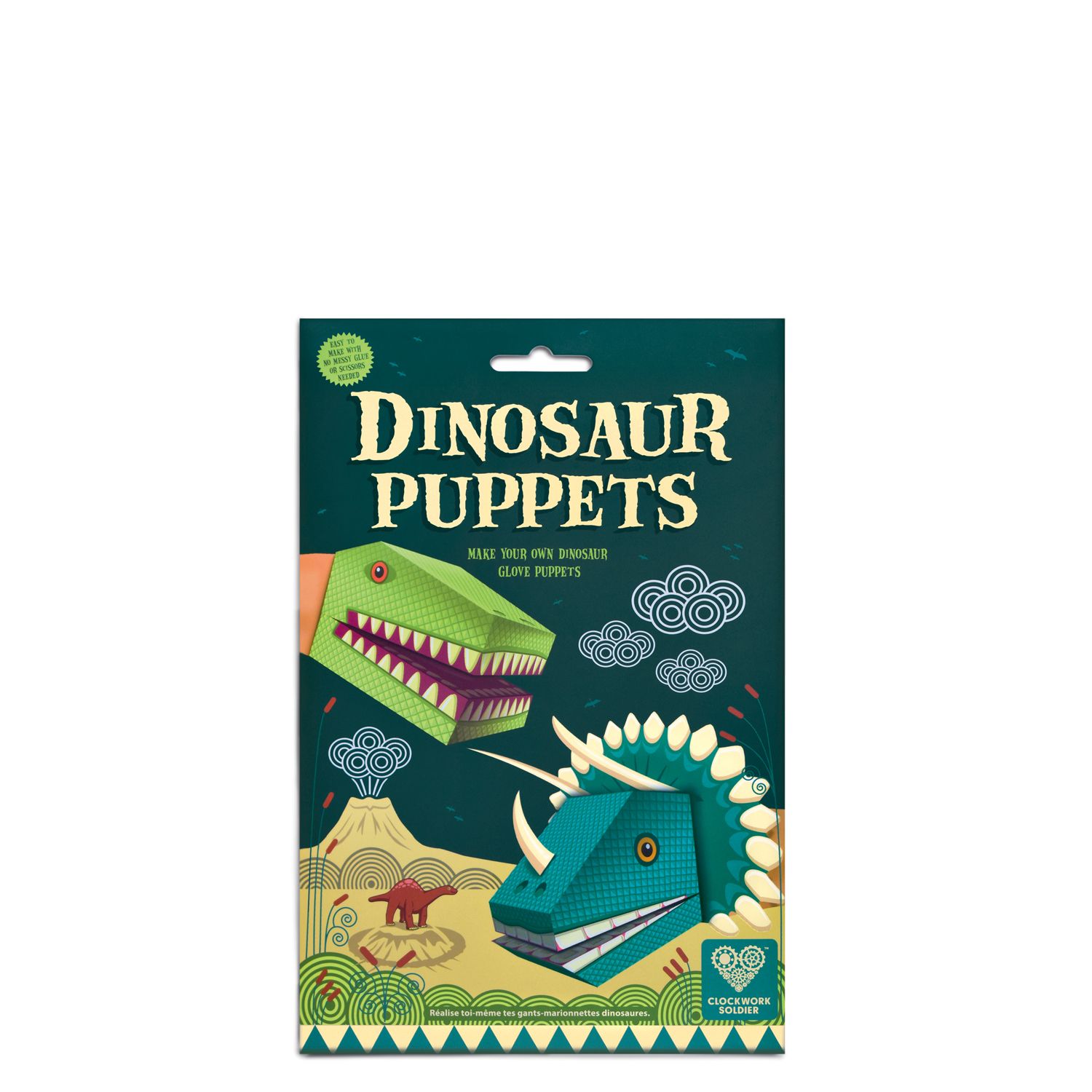 Dinosauruskäsinuket - Clockwork Soldier