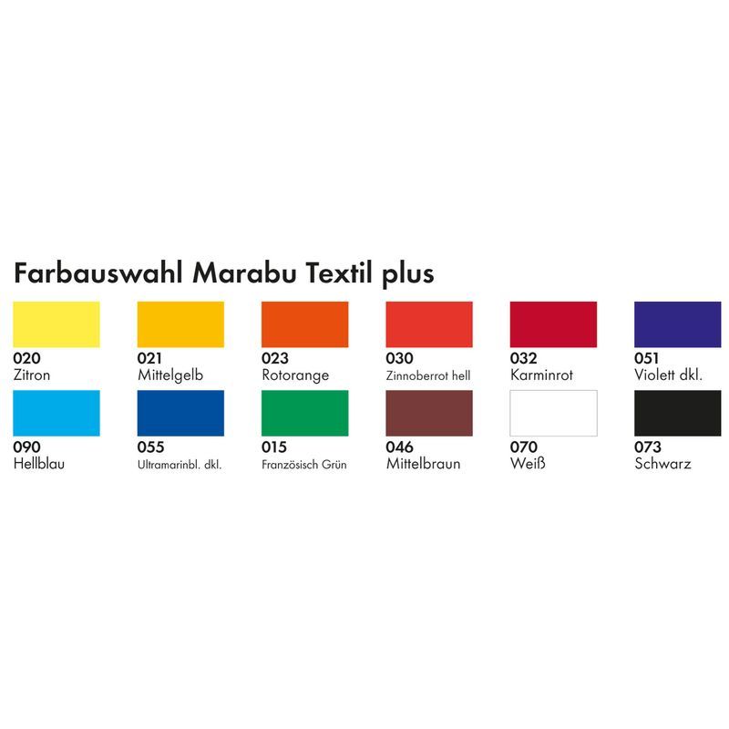 Marabu Tekstiiliväri PLUS 50ml 032 carmine red, vaaleille ja tummille kankaille