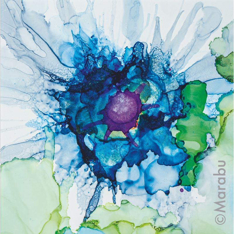Marabu Alcohol ink 20 ml 297 aqua green, vedenvihreä