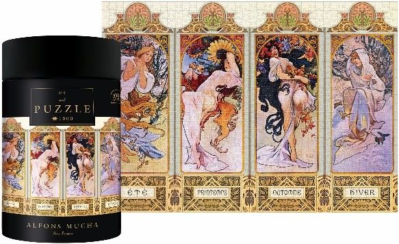 Palapeli 1000 palaa Interdruk - Mucha 1