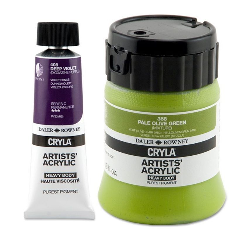 PA. DR Cryla acrylic 75ml 527 Light red oxide (A), taiteilija-akryyliväri