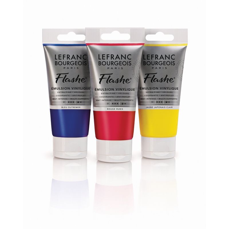LB Flashe Vinyl acrylic 80ml 388 Ruby Red, vinyyliväri