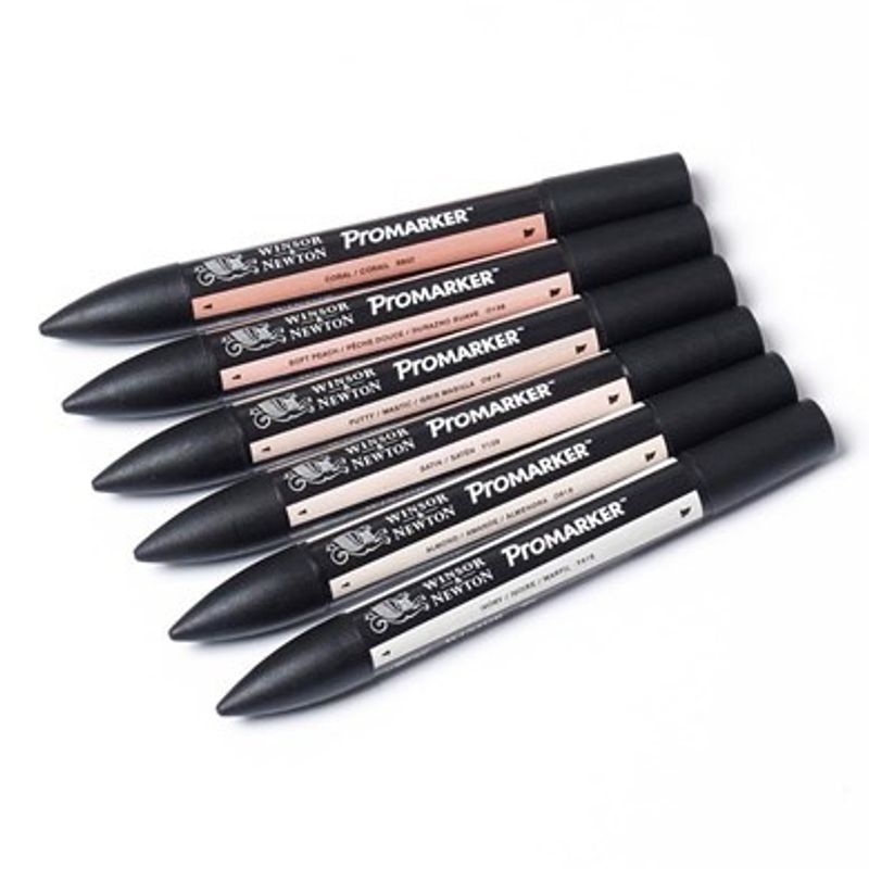 WN Promarker Skin tones 6-lajitelma set 1