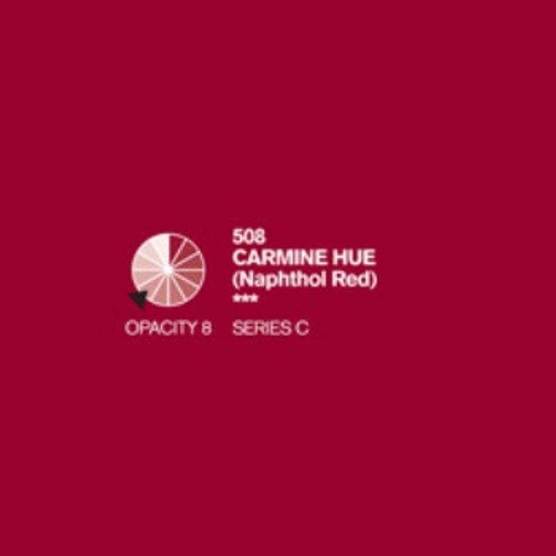 PA. DR Cryla acrylic 75ml 508 Carmine (hue) (C), taiteilija-akryyliväri