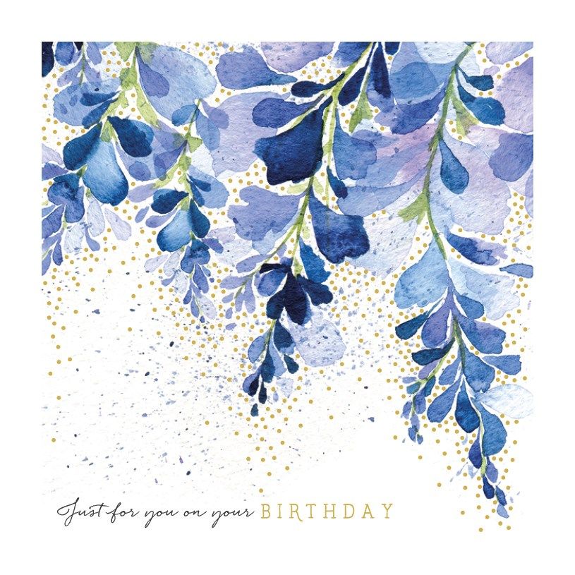 2-osainen kortti The Art File - Just for you on your birthday