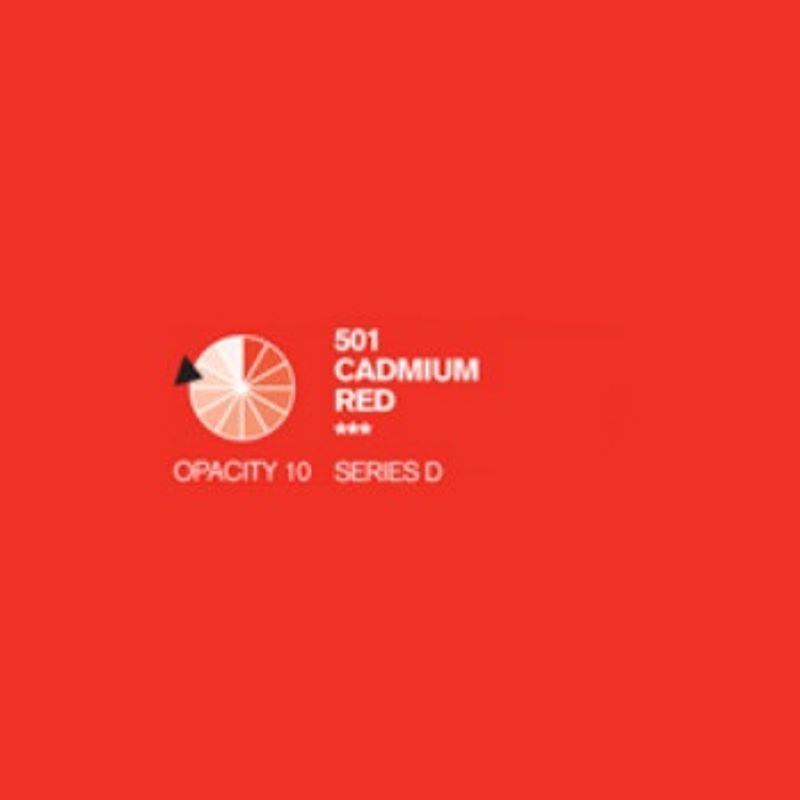 PA. DR Cryla acrylic 75ml 507 Cadmium scarlet (C), taiteilija-akryyliväri