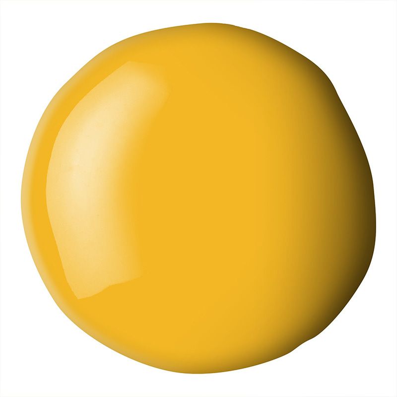 LQX Basics Fluid 118ml 163 Cadmium Yellow Deep Hue, juokseva akryyliväri