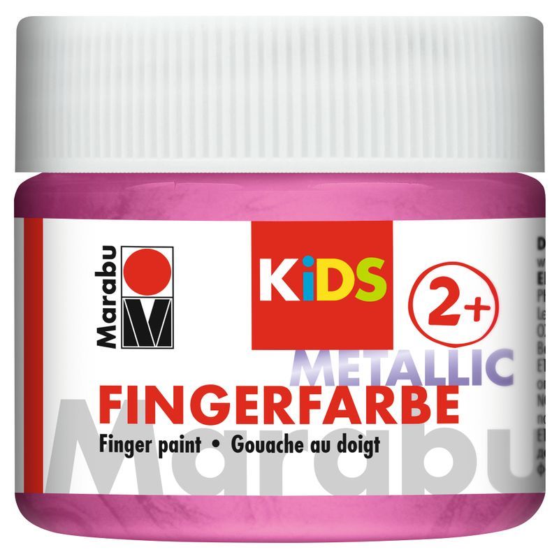 Marabu KiDS-sormivärilajitelma, Metallic 4x100ml