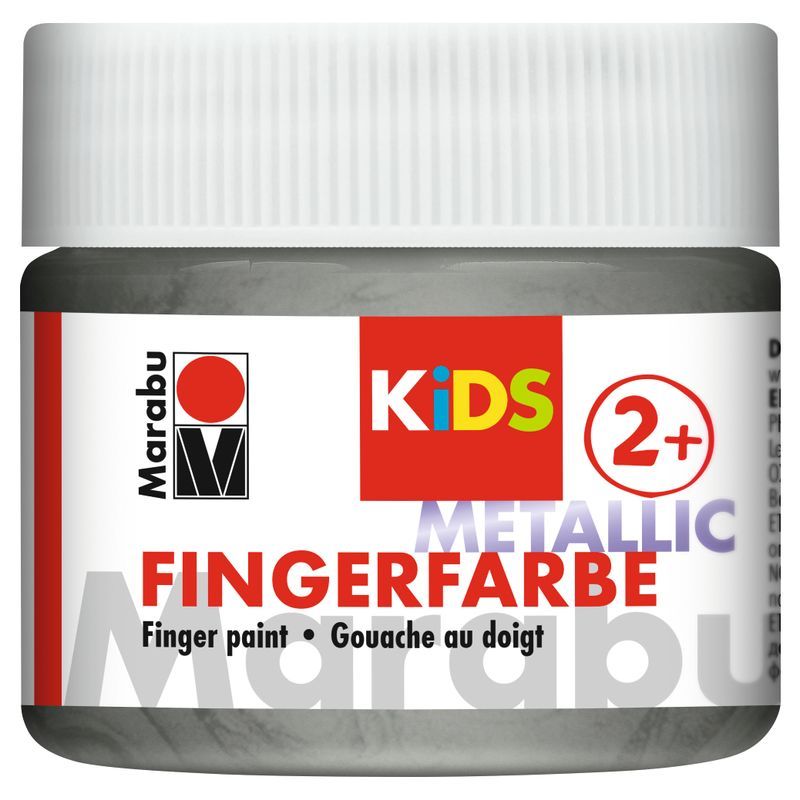 Marabu KiDS-sormivärilajitelma, Metallic 4x100ml