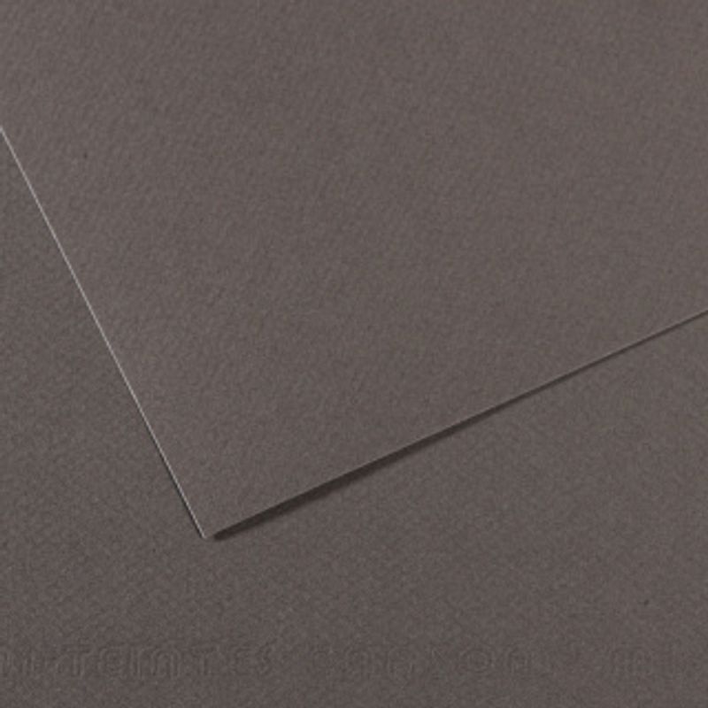 Canson Mi-teintes 160g 50x65 345 Dark grey, värikartonki
