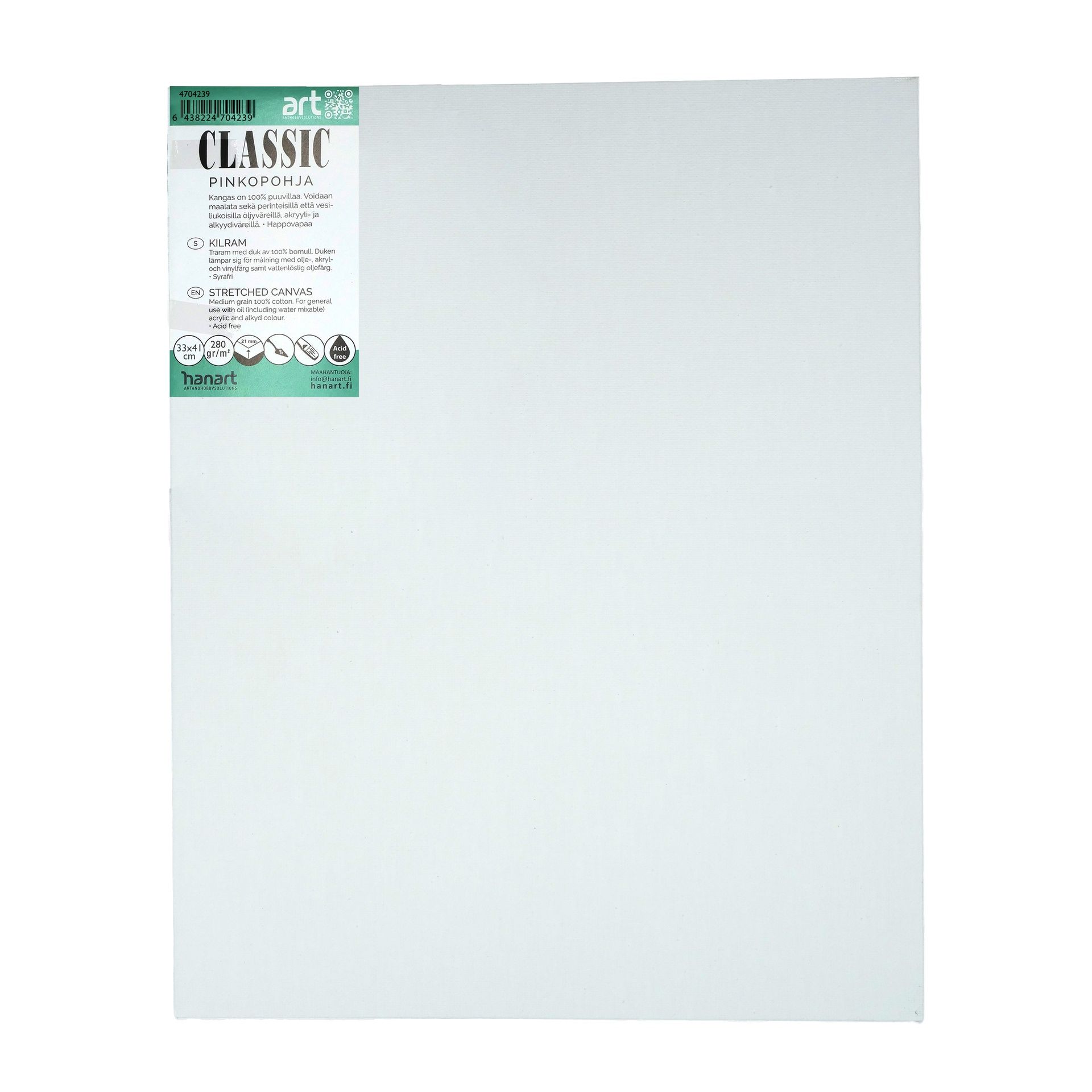 CLASSIC Pinkopohja 33x41cm 280g