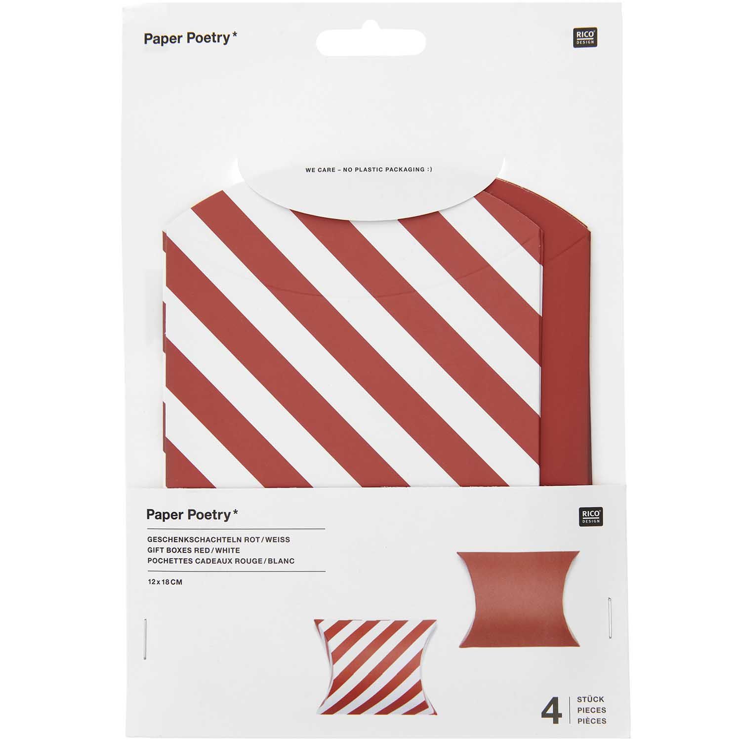 Lahjarasiat joulu Rico Design - Red & White