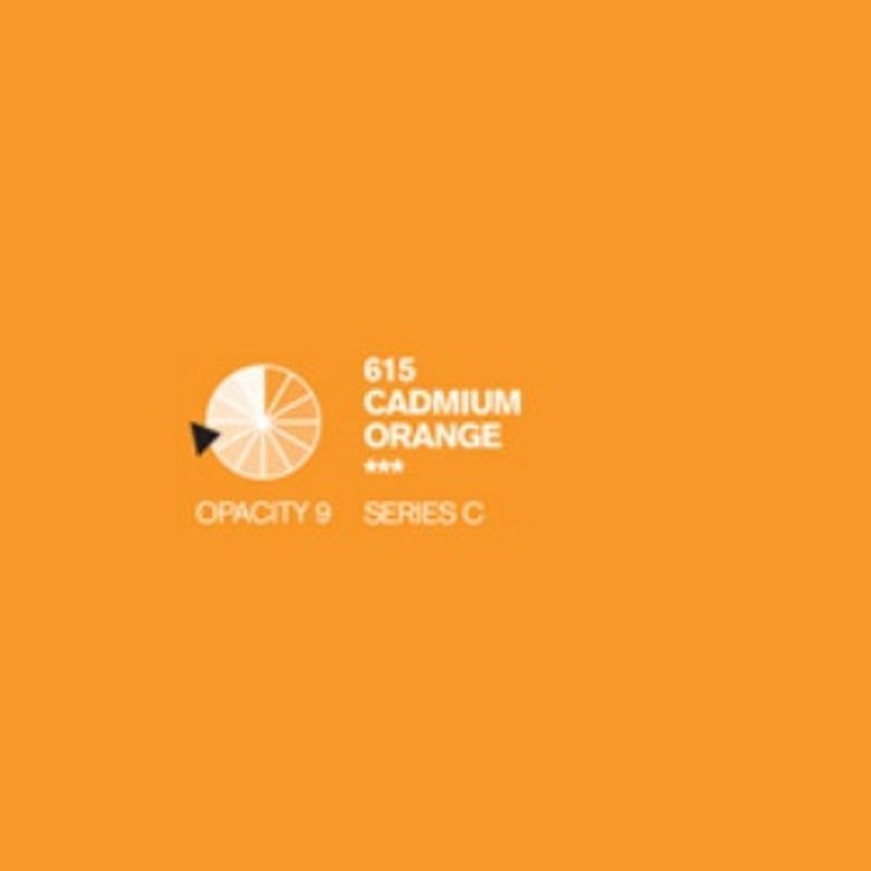 PA. DR Cryla acrylic 75ml 615 Cadmium orange (C), taiteilija-akryyliväri