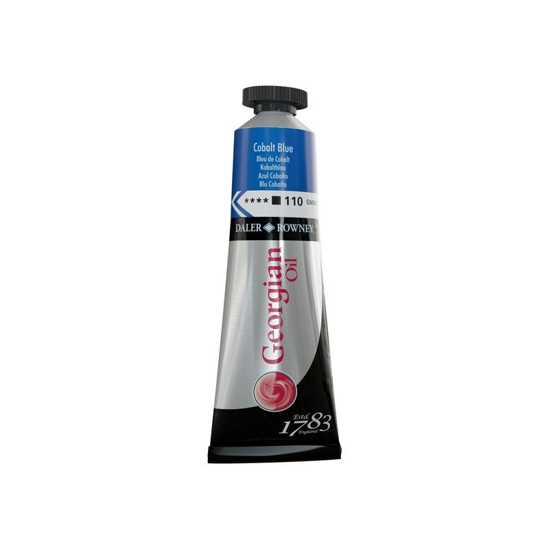 DR Georgian öljyväri 38ml 110 Cobalt blue*, sisältää perinteistä pigmenttiä