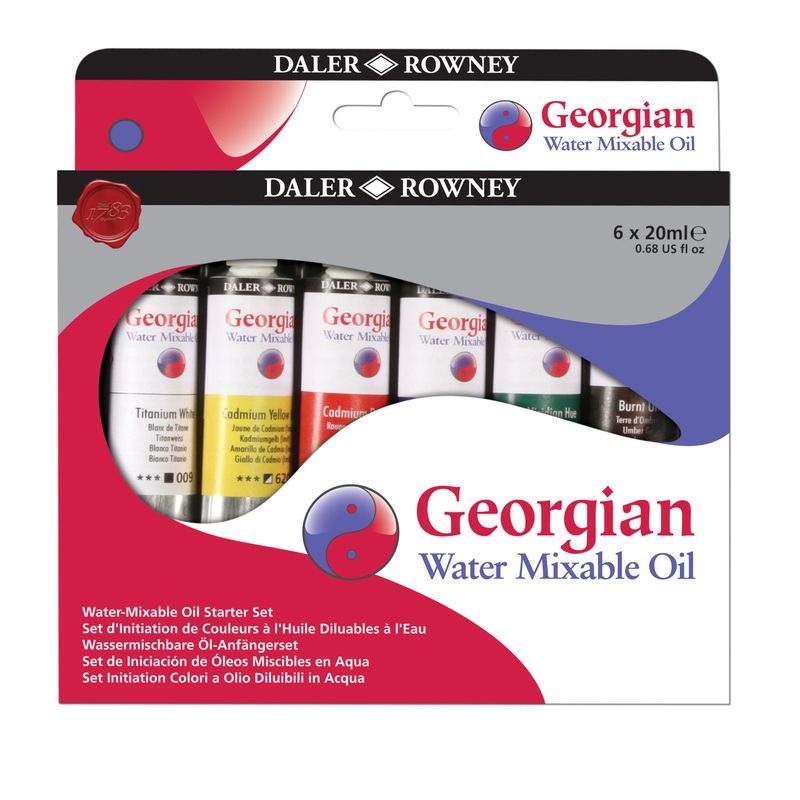 DR Georgian WAMO Starter set 6x20ml, Sis.värit: 009,620,515,123,382,663.