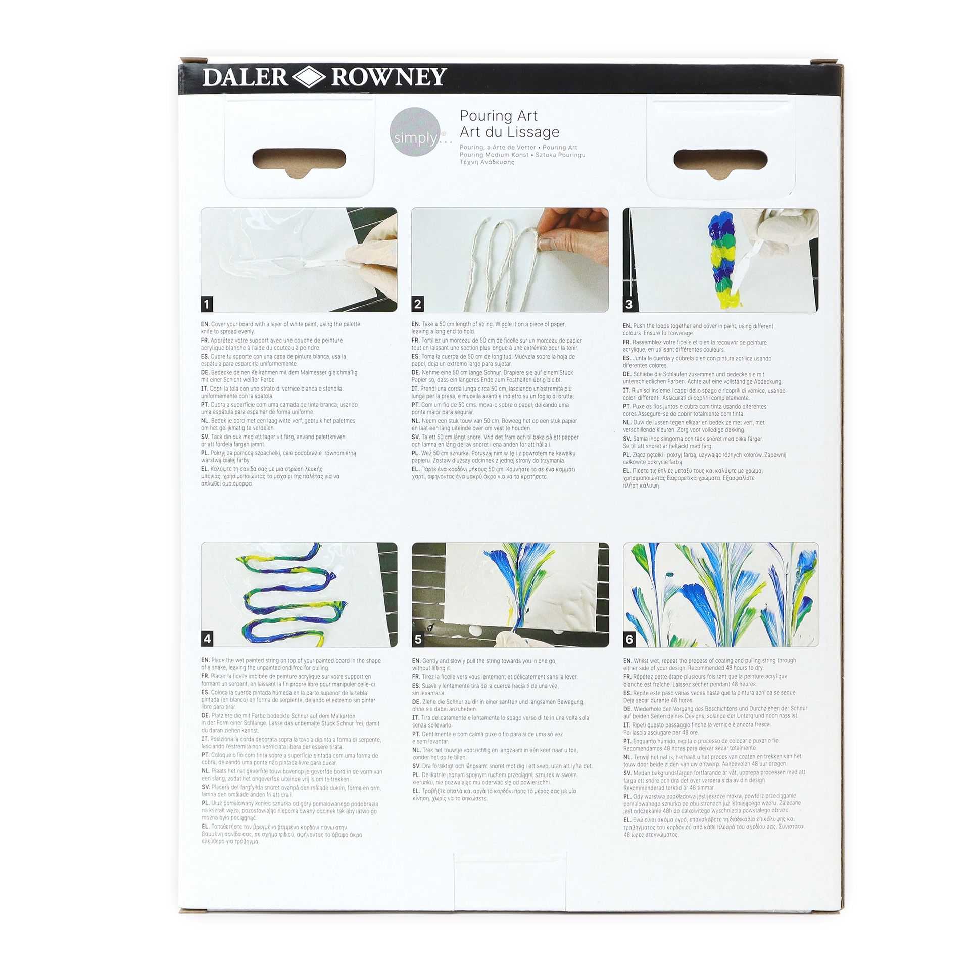 DR Simply Creative Pouringmaalaussetti