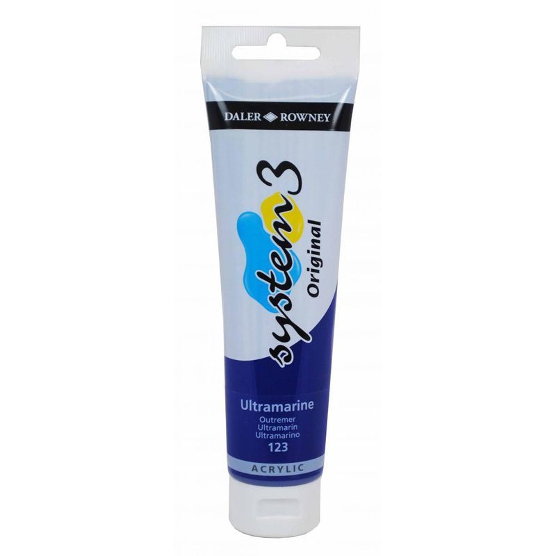 DR System 3 acrylic 150ml 123 Ultramarine