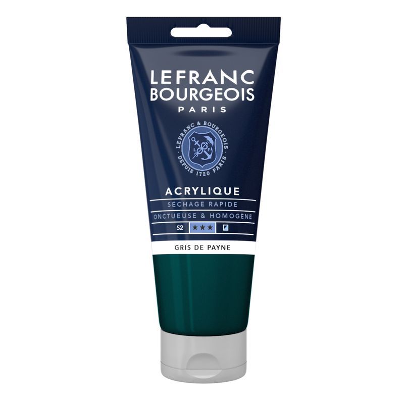 LB Fine Acrylic 80ml 261 Payne's Grey, akryyliväri