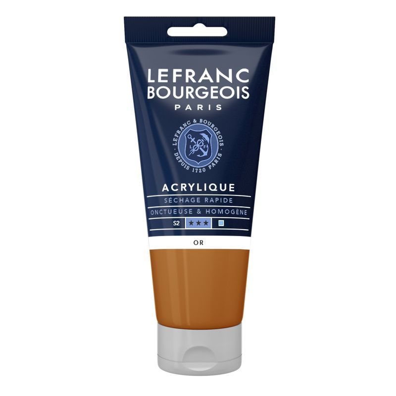 LB Fine Acrylic 80ml 700 Gold, akryyliväri
