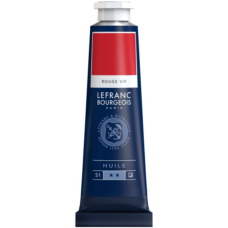 LB Fine Oil 40ml 396 Bright Red, öljyväri
