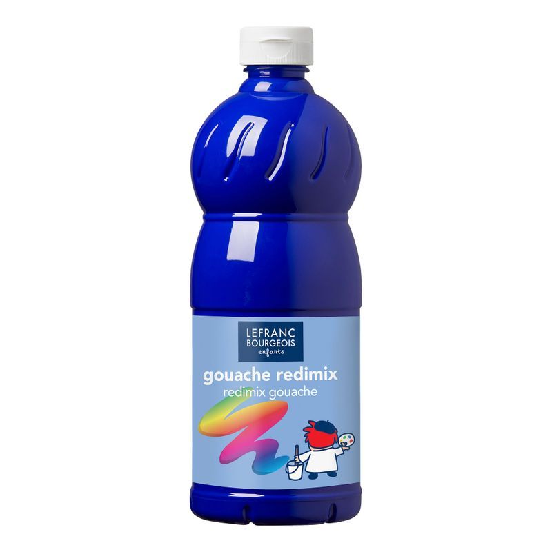 LB Redimix 1000ml 054 (031) Ultramarine Brill.Blue, 1000ml valmisväri ultamariinin sininen