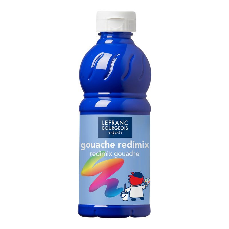 LB Redimix 500ml 064 (140) Cobolt blue x (2), 500ml valmisväri kirkas sininen