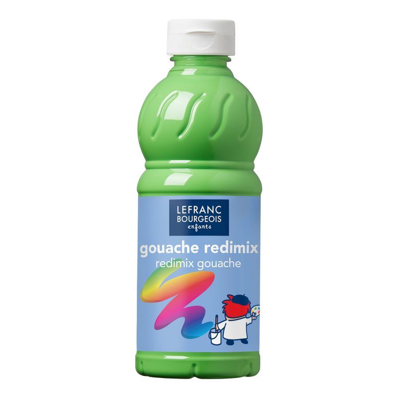 LB Redimix 500ml 556 (013) Leaf green (1), 500ml valmisväri vaaleanvihreä lehden vihreä