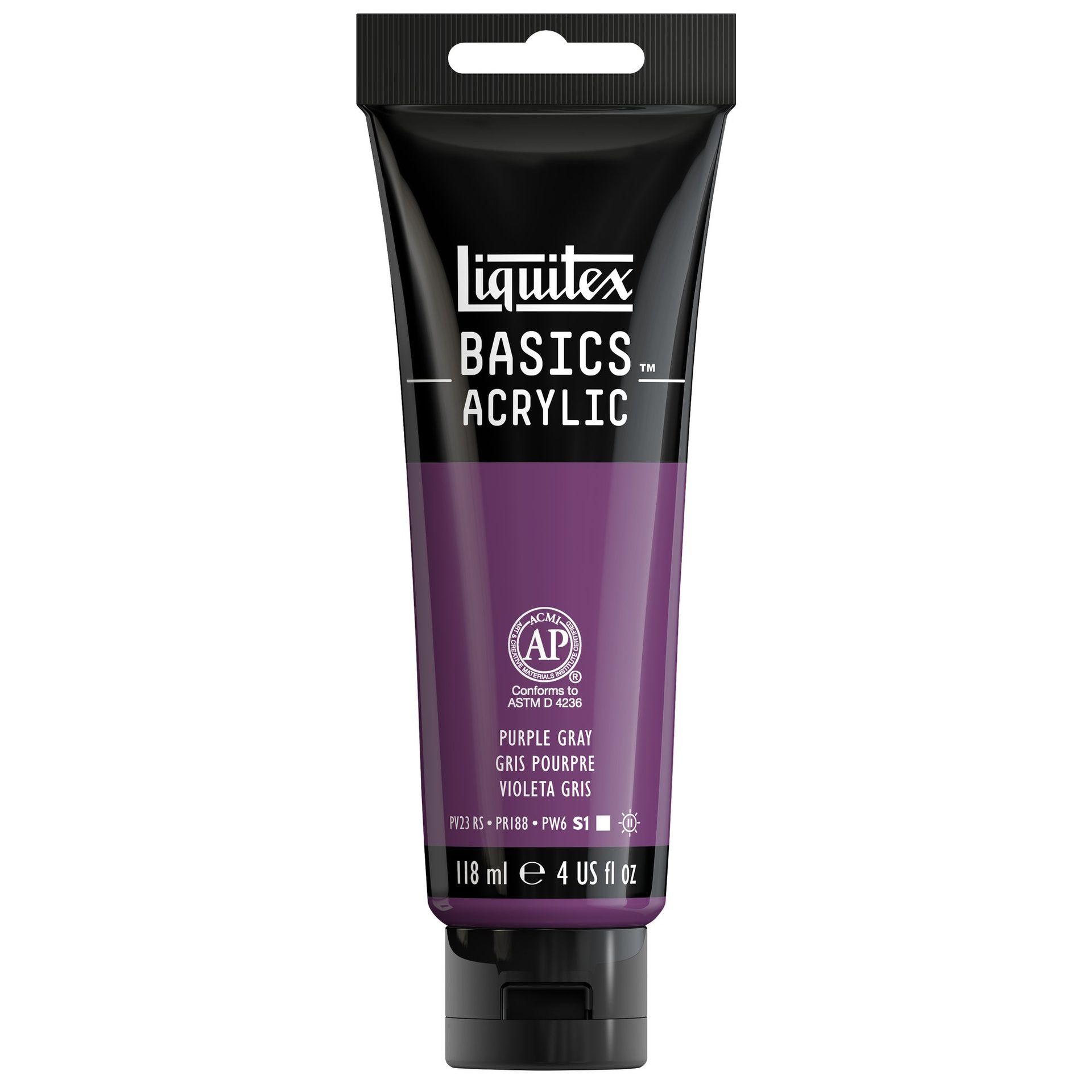 Liquitex Basics 118ml 263 Purple Grey, akryyliväri x