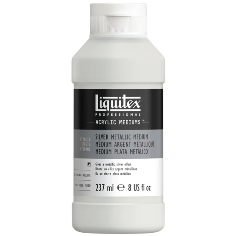 Liquitex Silver Metallic Medium 237ml