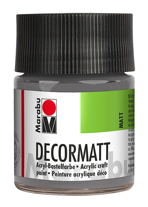 Marabu Askarteluväri matt 50ml 278 light grey, vaaleanharmaa