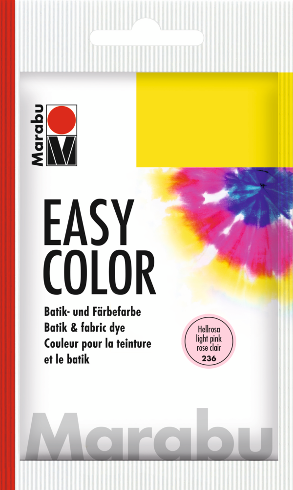 Marabu EasyColor 25g 236 Light pink, batiikkiväri, vaaleanpunainen