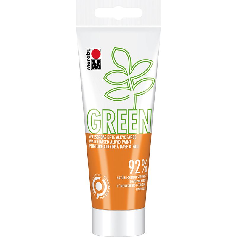 Marabu Green alkydimaali 100ml 013 oranssi, orange