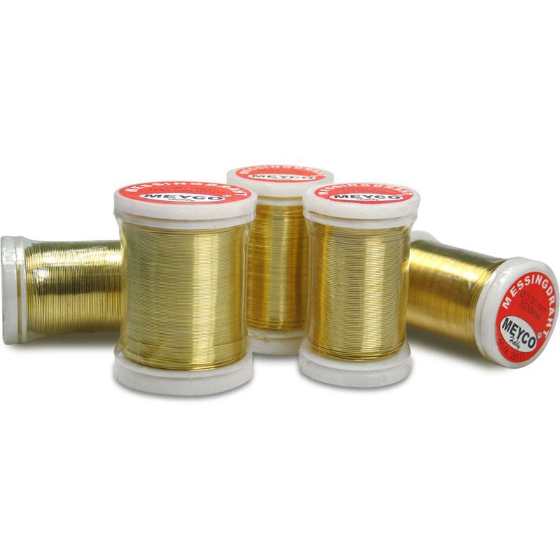 MEYCO Metallilanka 0.5mmx30m kulta, Messinkilanka