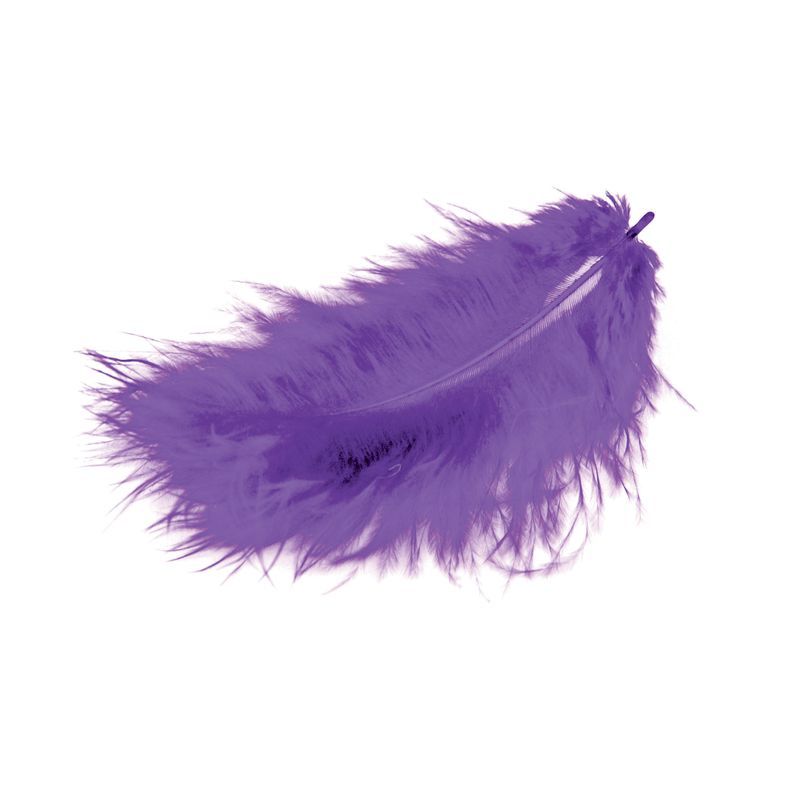 P. MEYCO Höyhen 12cm violetti 17kpl