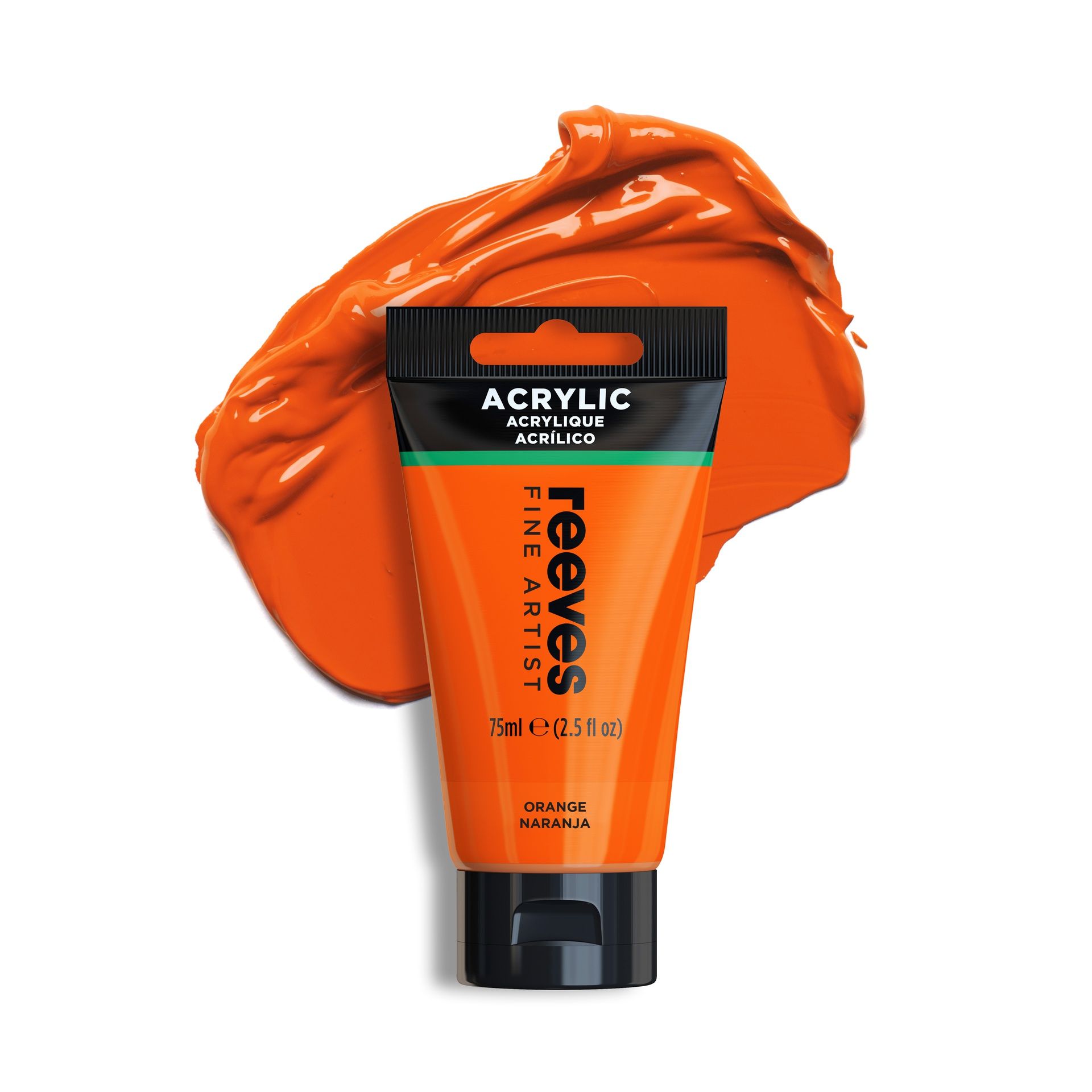 Reeves Akryyliväri 75ml Orange