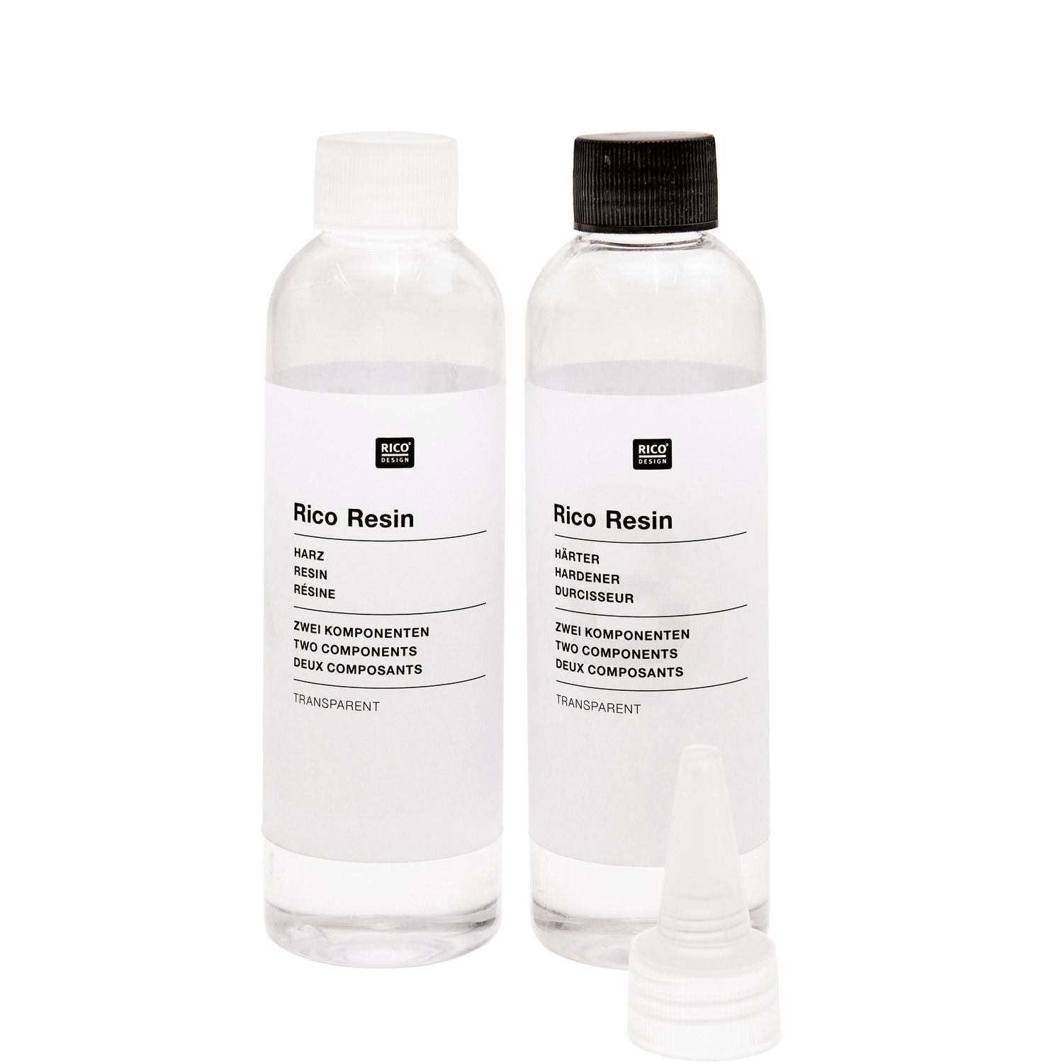 RICO Epoksihartsi ja kovete 2x150 ml, epoksihartsi resin