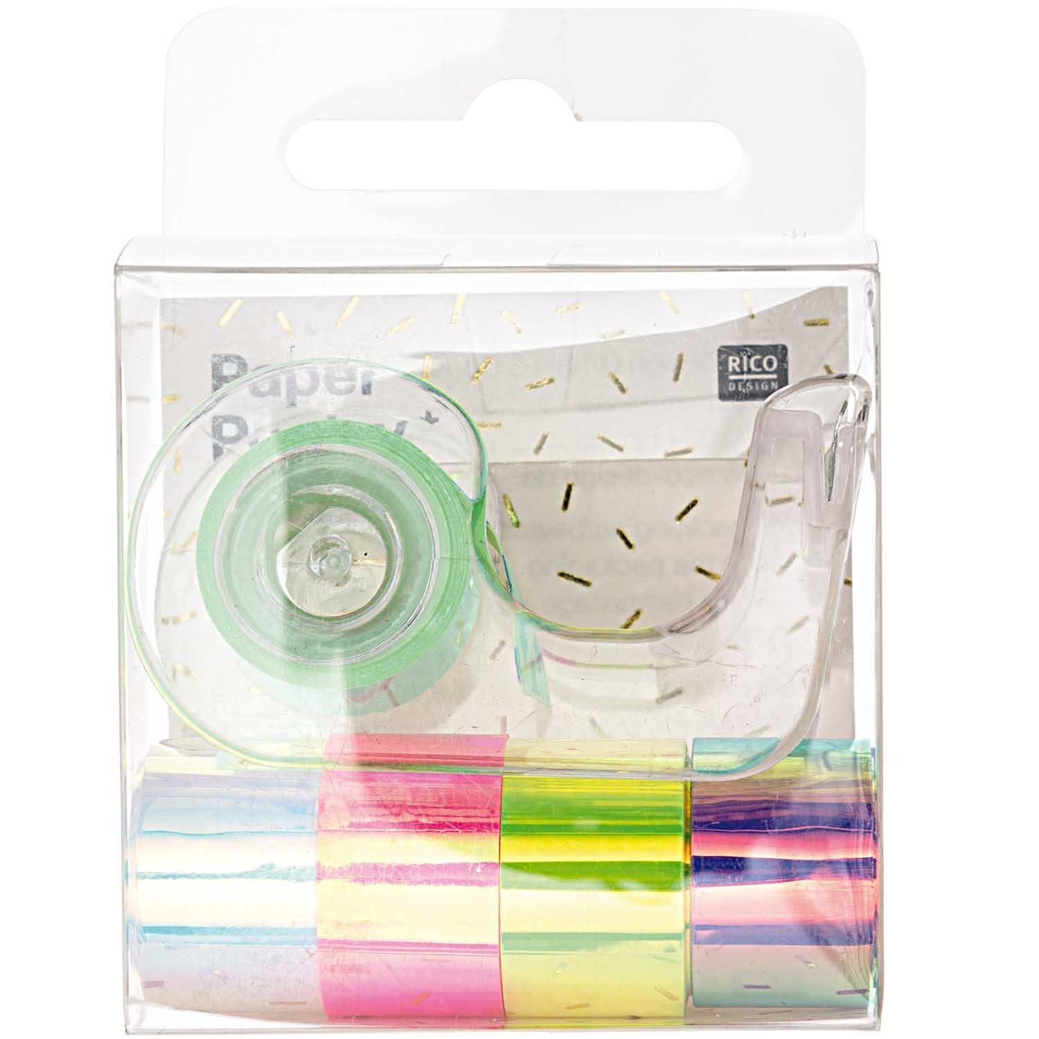 RICO Koristeteippisetti 12mm rainbow