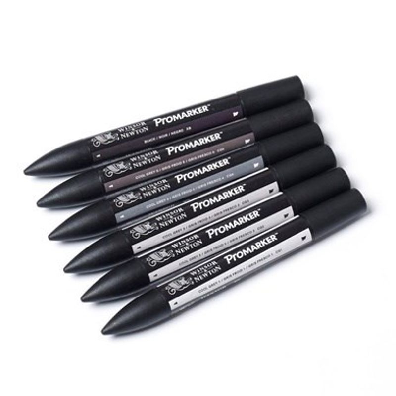WN Promarker Vibrant tones 6-lajitelma