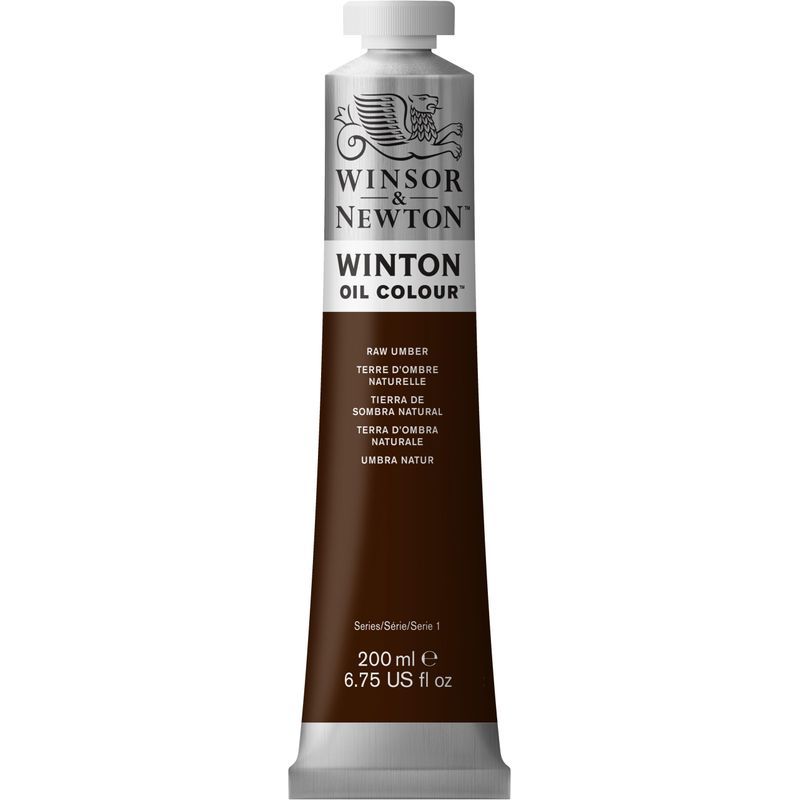 WN Winton 200ml 554 (35) Raw umber, 200ml öljyväri