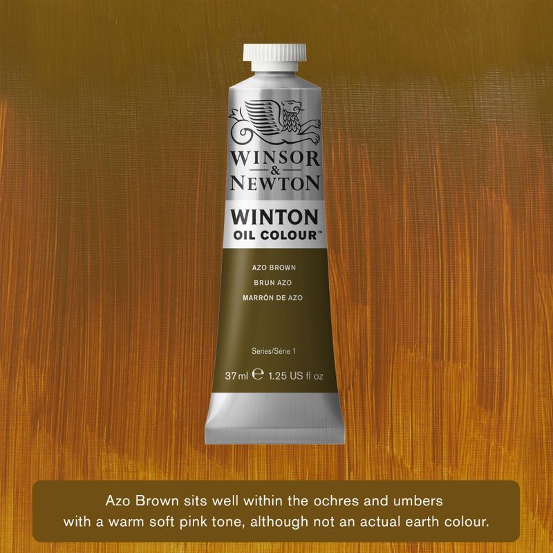 WN Winton 37ml 389 Azo Brown, öljyväri