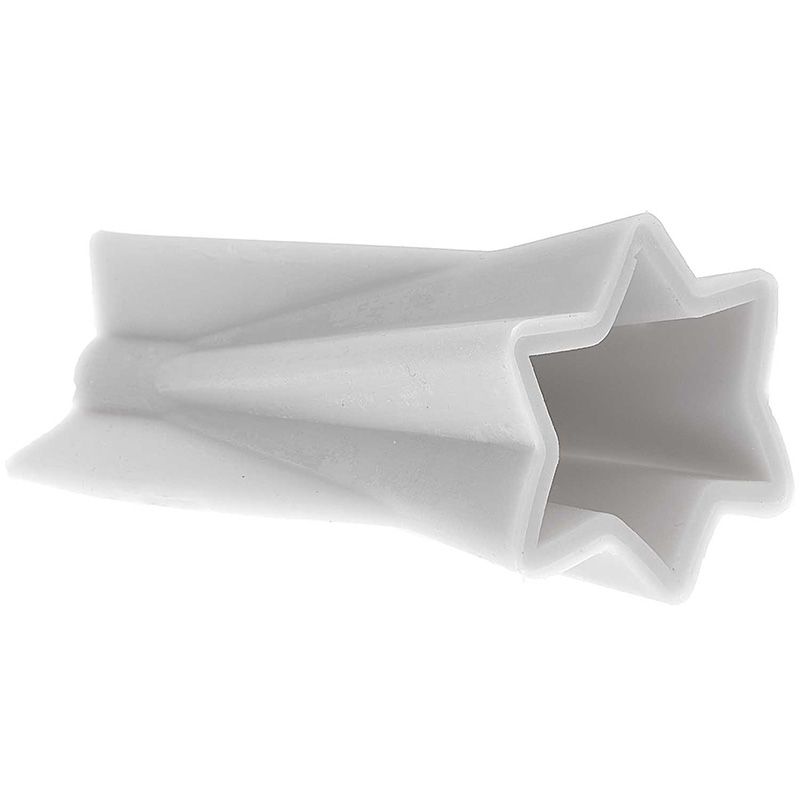 RICO Kynttilämuotti kartio uurrettu 70x70x135mm si