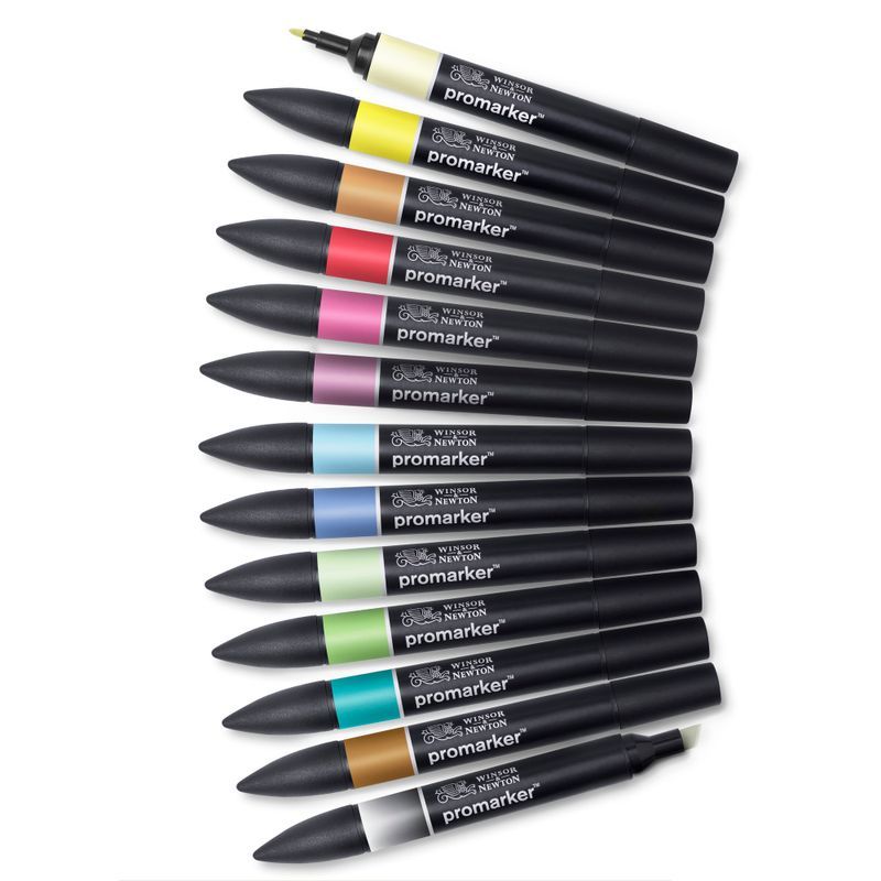 WN Promarker 12+1-lajitelma set 2, Sis. blenderin