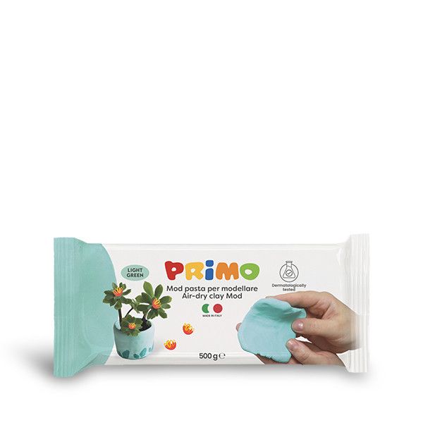 PRIMO kevyt muovailumassa 500g vihreä ilmassa kovettuva