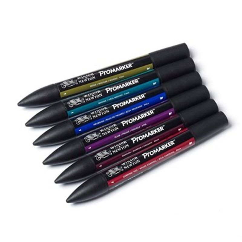 WN Promarker Rich tones 6-lajitelma