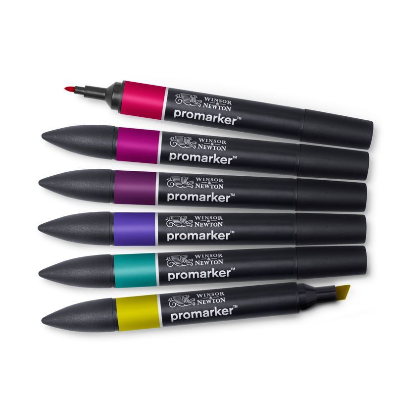 WN Promarker Rich tones 6-lajitelma