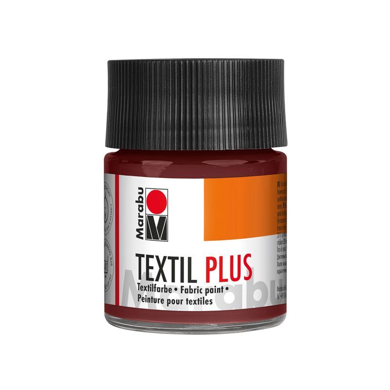Marabu Tekstiiliväri PLUS 50ml 005 Raspberry, vaaleille ja tummille kankaille
